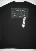 New Hooey T-Shirt Rank Stock Rodeo Company Black Western Action Sport Me... - $14.80