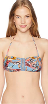 ONeill Womens Santorini Bandeau Bikini Top, Size Large - £17.74 GBP