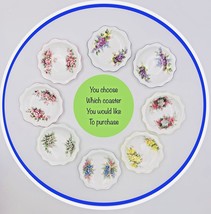 ROYAL ALBERT Blossom Time COASTER 4-5/8&quot; * YOU CHOOSE - YOUR CHOICE OF P... - $27.95