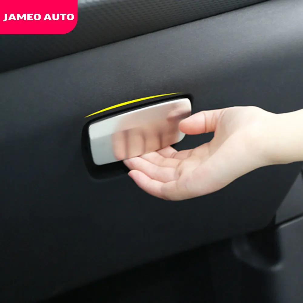 Stainless Steel Car Glove Box Handle Protection Cover Case Stickers for ... - $46.55
