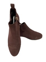 TOMS Reese Chelsea Casual Round Toe Booties Womens Forest Brown  Size 11 - £39.56 GBP