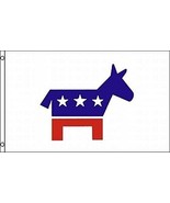 Democrat Logo Flag - 3x5 Ft - $16.99