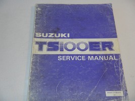 1982 Suzuki TS100 TS100ER scooter shop service repair manual - $13.16