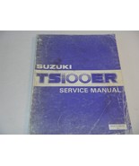 1982 Suzuki TS100 TS100ER scooter shop service repair manual - $17.87 CAD