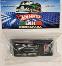 Black &#39;55 CHEVY PANEL TRUCK Mexico 2009 Convention Code-3 Hot Wheels Car - $430.00