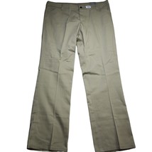 Dickies Pants Womens 18R Khaki Stretch Twill Relaxed Fit Chino Casual - £23.37 GBP