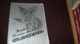 1987 GM Pontiac Sunbird Service Shop Repair Manual OEM - $3.96