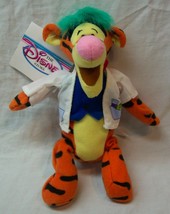 Disney Winnie The Pooh Mad Scientist Tigger 8&quot; Bean Bag Stuffed Animal Toy New - £11.87 GBP