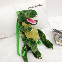 New Fashion parent-child Creative 3D Dinosaur Backpack Cute Animal Cartoon Plush - £60.77 GBP