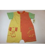 Le top 1 Piece Baby Embroidered Elephant 9M outfit NWT Unisex - $15.85