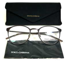 Dolce &amp; Gabbana Eyeglasses Frames DG1319 1320 Matte Brown Full Rim 51-21... - £104.14 GBP