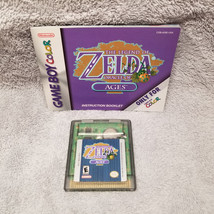 The Legend of Zelda Oracle of Ages LINK Game Boy Color - GBC w/ Manual &amp; Tested - £78.59 GBP
