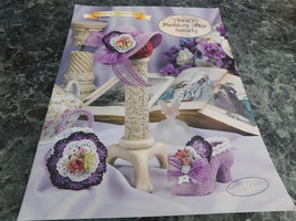 Annie&#39;s Miniature Shoe Society Stepping Through time Lilac &amp; Roses - $2.99