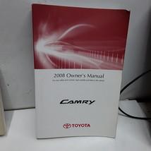 2008 Toyota Camry Owners Manual Handbook OEM K02B49003 - £20.33 GBP