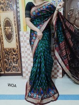 Ethnic Motifs Pasapali Silk Sarees for Traditional Occasions Silk Saree Weddings - £239.00 GBP