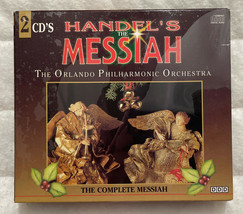 Handel&#39;s The Messiah Orlando Philharmonic Orchestra Classical Vocal New 2 CD Set - £22.25 GBP
