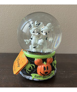 Mickey And Minnie Mummy Musical Snow Globe|Happy HALLOWEEN DISNEY - $694.52 MXN