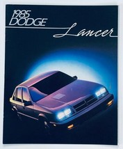 1985 Dodge Lancer Dealer Showroom Sales Brochure Guide Catalog - £7.38 GBP
