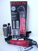 Revlon 2-In-1 Hair Dryer Curling Hot Brushes  1&quot; 1.5&quot; Ionic Ceramic Perf... - £14.16 GBP