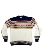 JERSILD Sportswear Ski Sweater MEN&#39;s Medium USA Wisconsin Vintage 80 - $29.65