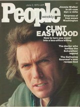 People Weekly Magazine June 2 1975 Clint Eastwood - £38.87 GBP