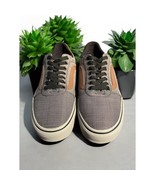 New Men&#39;s Vans Ward Deluxe Textile Gray Brown Shoes Sneakers Size 8 - $60.76