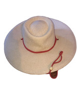 Universal Thread Goods Co. Adjustable Cream Colored Sun Hat W/ Bolo Chin... - £10.93 GBP