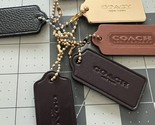large COACH Bag Hang Tag / Key Chain / authentic 2.5 *1 in  Aprox pick one - $19.91+