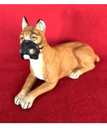 Vintage 1987 Lefton Boxer Figure Hand Painted # 06142 5&quot; Length Signed - $280.60 MXN