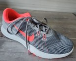 Nike Womens Flex Trainer 7 898479-006 Gray Pink Running Sneakers Shoes S... - $37.51