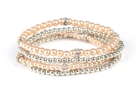Paparazzi Fiercely Frosted Brown Bracelet - New - £3.58 GBP