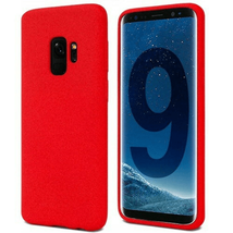 New Slim Liquid Silicone Gel Rubber Shockproof Case RED For Samsung S9+ ... - £6.10 GBP