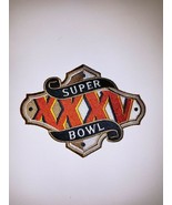 Super Bowl XXXV NFL Football Logo Jersey Patch Authentic Size 4.5&quot;x3.5&quot; - £7.77 GBP