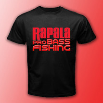 Rapala Pro Bass Fishing Lures Knives Tools Black T-Shirt Size S-3XL - £13.77 GBP+