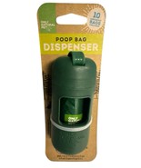 Only Natural Pet Dog Poop Bags Dispenser w/ Clip + 10 Unscented Poop Was... - $12.73 CAD