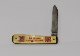 Buck Point ST Louis Ralston Straight Shooter Pocket Knife - $26.99