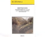 Beethoven Symphonies Nos. 4 and 5 [Audio Cassette] - £39.22 GBP