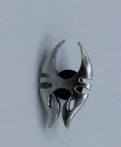 Soulfly Pin Brooch English Pewter Alchemy Poker Vintage 1999 - £28.67 GBP