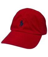 Polo Ralph Lauren Baseball Cap Youth One Size 4 7 Red Pony Hat Classic P... - $24.35 CAD