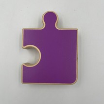Lovevery Wooden Puzzle Replacement Piece Green/Purple - $169.87 MXN