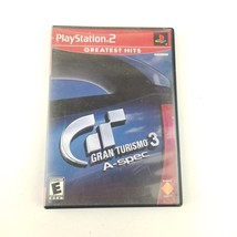 Gran Turismo 3 A-spec Sony Playstation 2 PS2 No manual Tested and Working - $2.96
