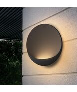 Hyunbae Modern Sculptural Outdoor LED Wall Sconce, 8&#39;&#39; Mini Outdoor Wall... - €42,78 EUR