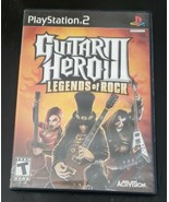 Guitar Hero 3 III: Legends of Rock PS2 Sony Playstation 2 Complete with ... - $123.94 MXN