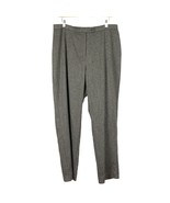 JM Collections Womens Dress Pants 16 Gray Casual Work Business - £10.85 GBP