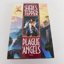 Plague of Angels HCDJ 1993 Sherri Tepper Fantasy SciFi Post Apocalypse - £4.44 GBP