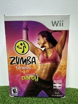 Zumba Fitness - Nintendo Wii - Video Game &amp; Belt New Sealed Box - £11.50 GBP