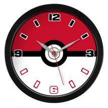 Pokemon Pokeball Wall Clock Multi-Color - £25.01 GBP