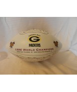 Green Bay Packers Printed Team Signatures Football 1996 Super Bowl Champ... - £196.58 GBP