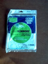SEARS DISPOSABLE VACUUM CLEANER BAGS KENMORE 3 PK ( 20-5013 ) - £9.43 GBP