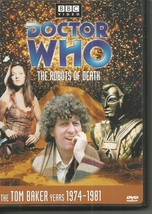 Dr. Who THE ROBOTS OF DEATH (DVD) 2001 TOM BAKER LOUISE JAMESON FREE SHI... - £7.85 GBP